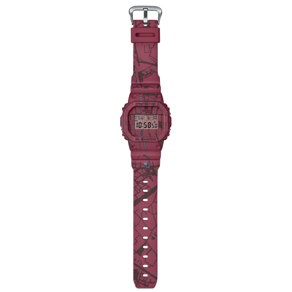 CASIO 卡西歐 G-SHOCK 澀谷尋寶 街頭復古風電子錶 DW-5600SBY-4_42.8mm