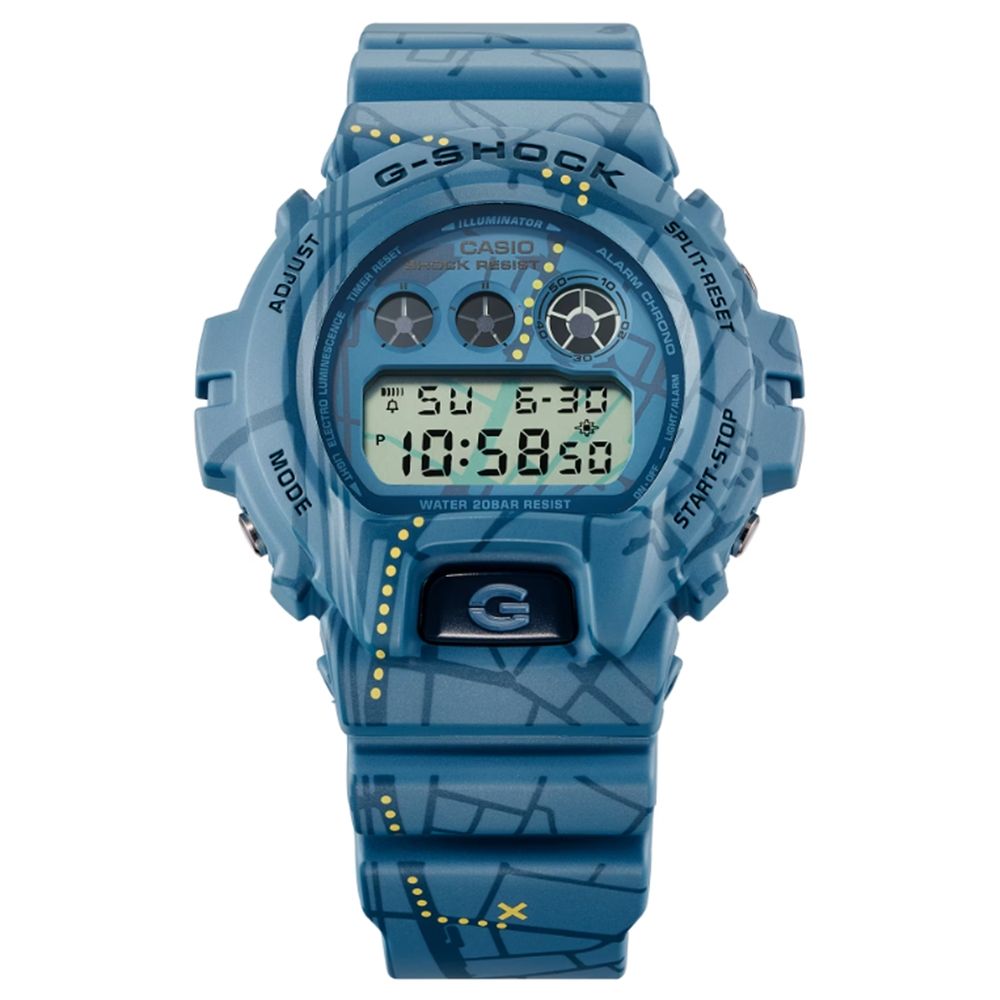 CASIO 卡西歐 G-SHOCK 澀谷尋寶 街頭復古風電子錶 DW-6900SBY-2_50mm