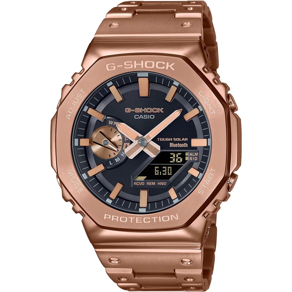 JUSTMODEG-SHOCKG-SHOCKCASIOLMHTOUGH SOLARBluetoothALMRCVD REM HNDPROTECTIONSIGLIGHTSTART