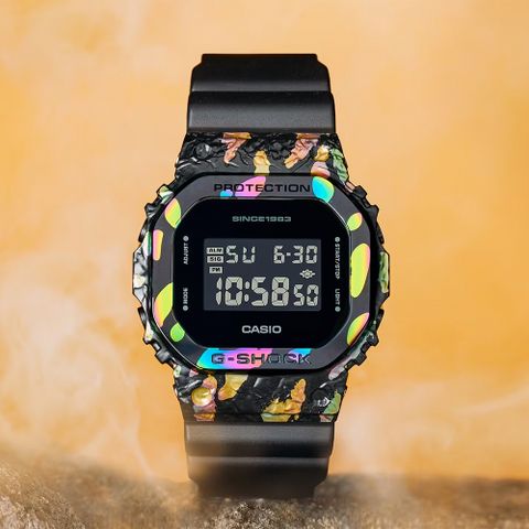 CASIO 卡西歐 G-SHOCK 40 週年探險家之石系列 電子錶 GM-5640GEM-1