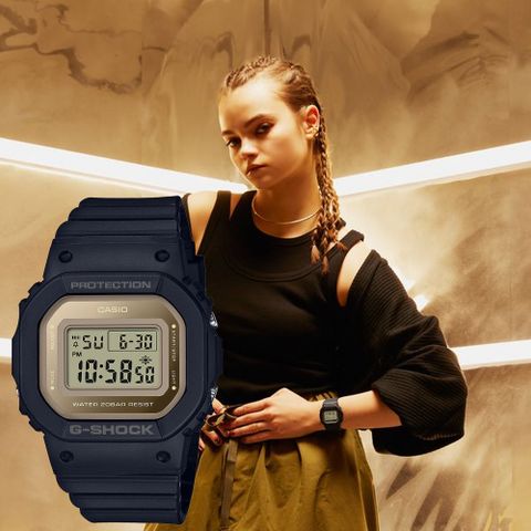 熱銷品牌▼日系手錶CASIO 卡西歐 G-SHOCK 優雅簡約 玻璃蒸鍍電子錶 GMD-S5600-1