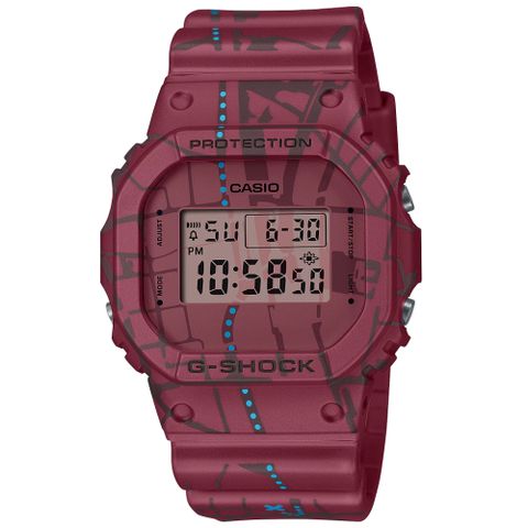 ▶新款到貨◀CASIO卡西歐 G-SHOCK 日系街頭 90時尚電子腕錶 母親節 禮物 DW-5600SBY-4