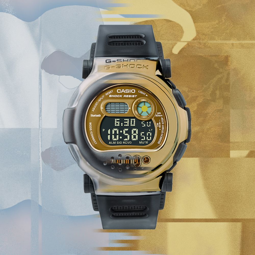 CASIO G-SHOCK 智慧藍芽碳核心防護計時錶/金/G-B001MVB-8 - PChome 24h購物