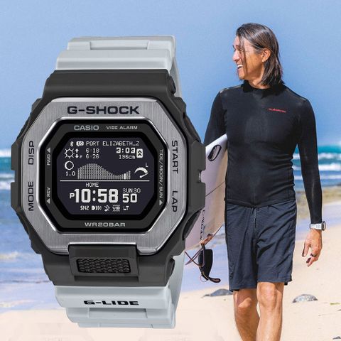熱銷品牌▼日系手錶CASIO 卡西歐 G-SHOCK 衝浪藍芽智慧型手錶 GBX-100TT-8
