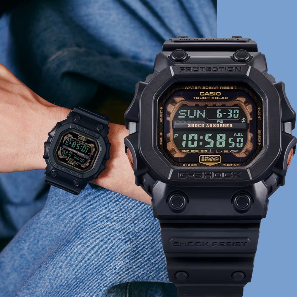 CASIO 卡西歐G-SHOCK 鏽鐵意象太陽能手錶GX-56RC-1 - PChome 24h購物