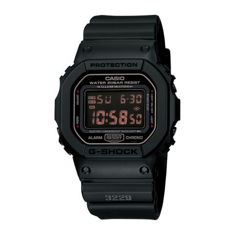 CASIO 卡西歐 G-SHOCK 經典系列 DW-5600MS-1 42.8mm