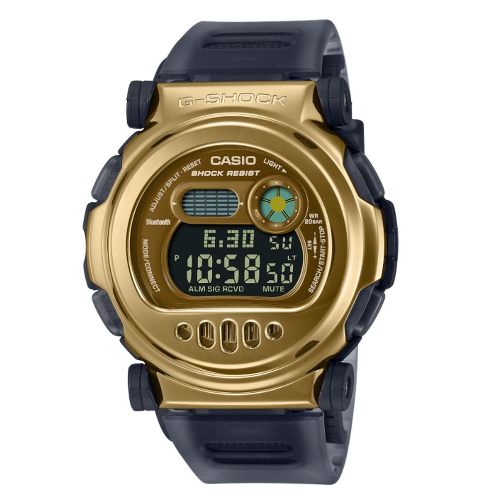 CASIO 卡西歐 G-SHOCK 膠囊結構 碳核心防護結構 金屬錶殼 G-B001MVB-8_47mm