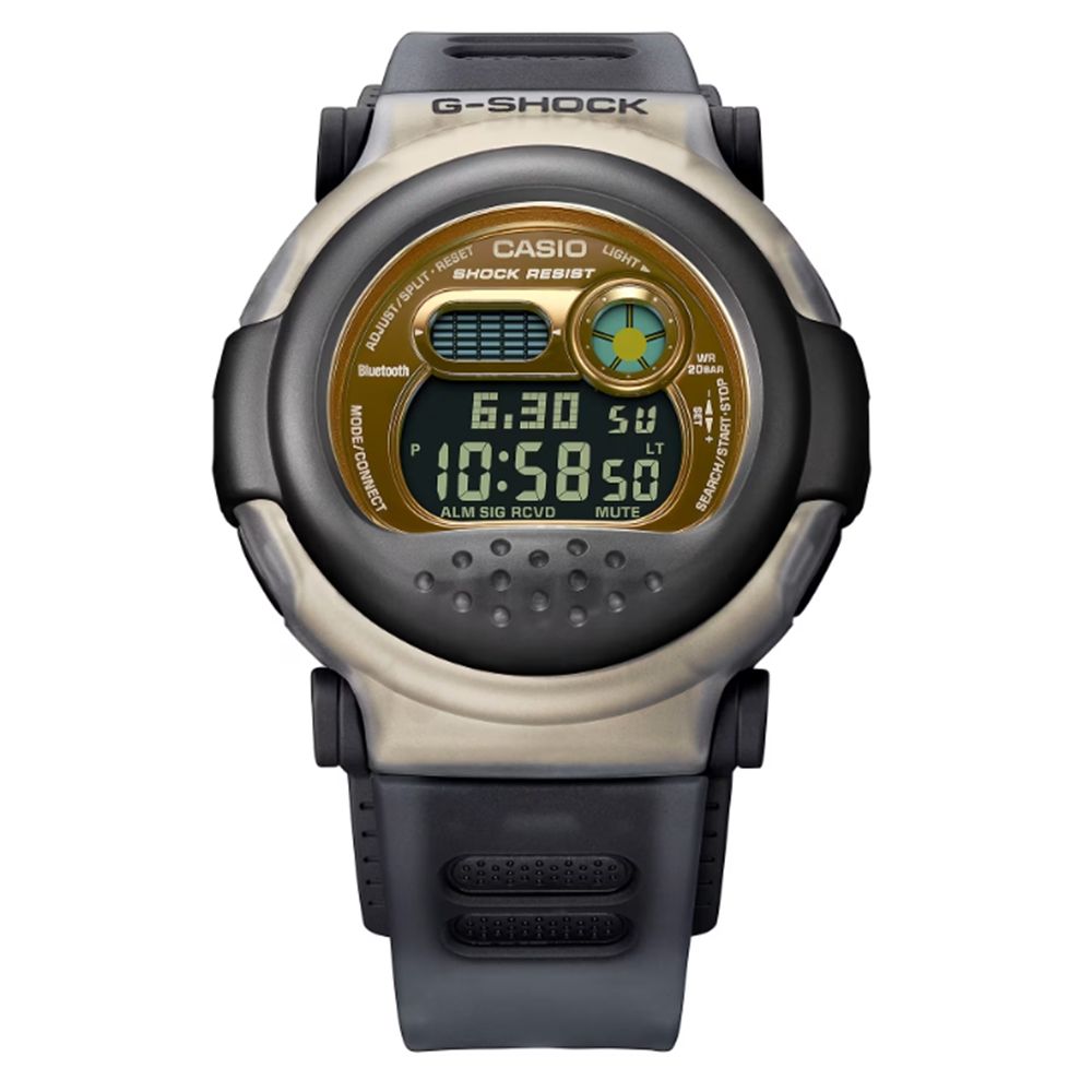 CASIO 卡西歐 G-SHOCK 膠囊結構 碳核心防護結構 金屬錶殼 G-B001MVB-8_47mm