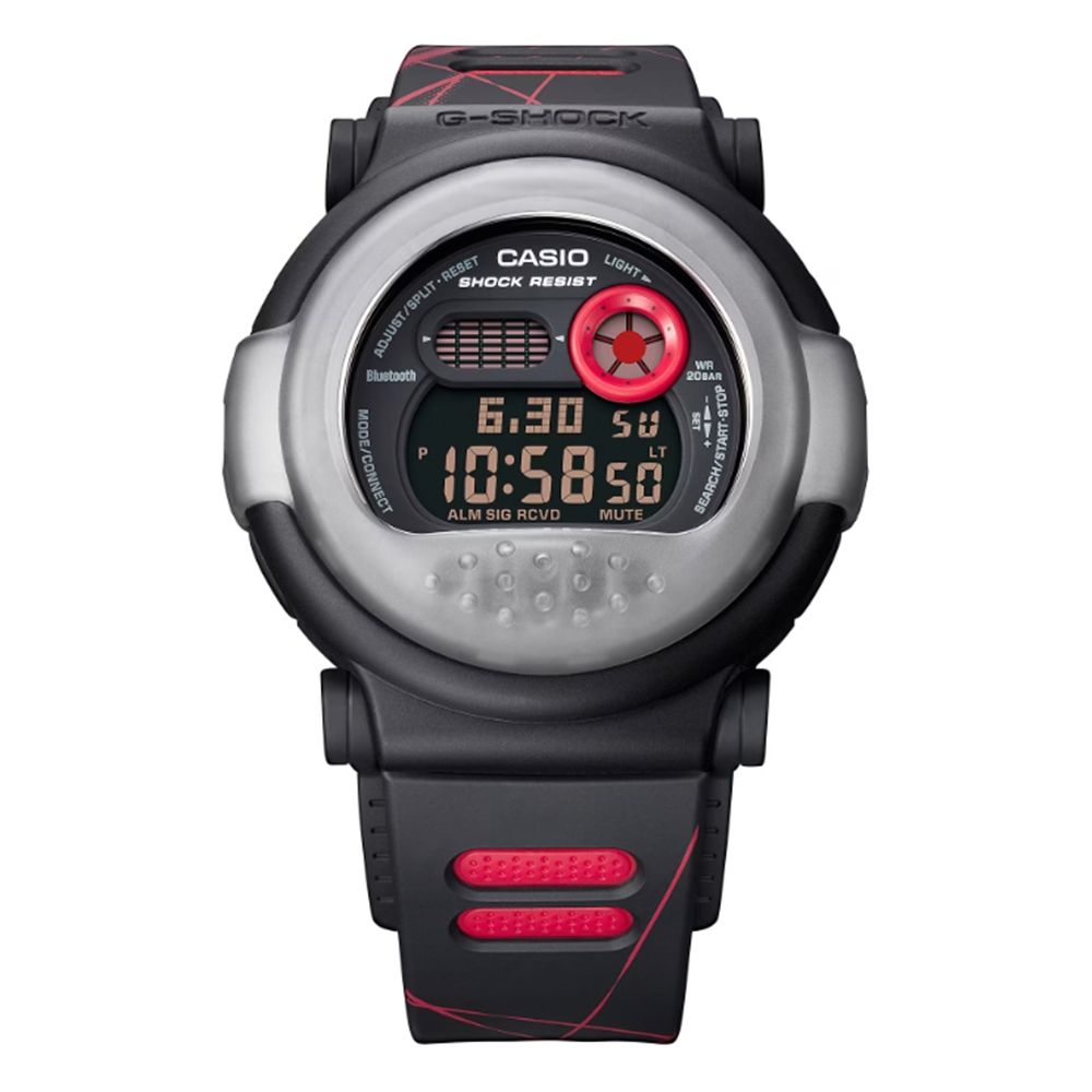 CASIO 卡西歐 G-SHOCK 藍牙 膠囊結構 碳核心防護結構 金屬錶殼 G-B001MVA-1_47mm