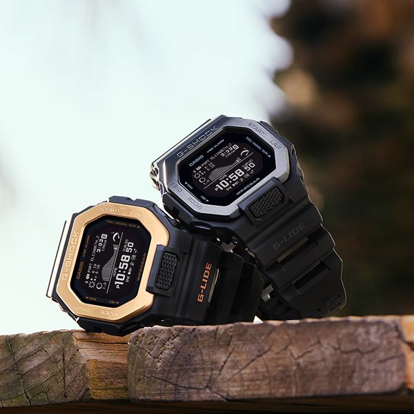 CASIO G-SHOCK 經典款智慧藍芽衝浪錶/玫瑰金/GBX-100NS-4 - PChome 24h購物