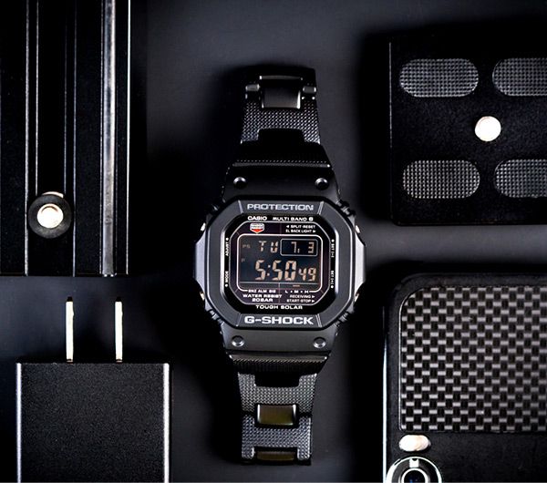 CASIO 卡西歐】G-SHOCK 經典潮流太陽能電波錶(GW-M5610UBC-1) - PChome