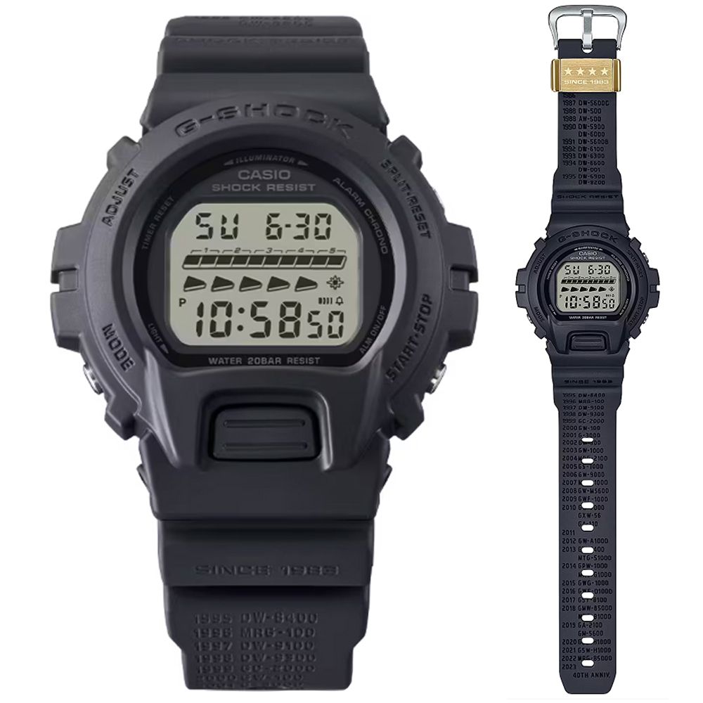 当店の記念日 G-SHOCK 40周年 DW-6640RE-1JR - 時計