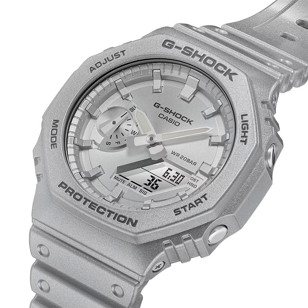 CASIO 卡西歐G-SHOCK 科幻未來金屬色手錶GA-2100FF-8A - PChome 24h購物