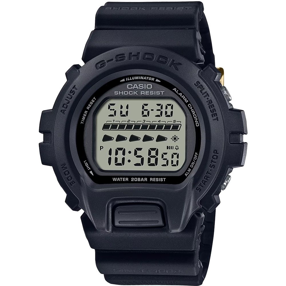 CASIO 卡西歐G-SHOCK 40周年全黑限量版手錶DW-6640RE-1 - PChome 24h購物