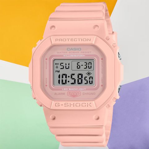 CASIO卡西歐 G-SHOCK 簡約百搭電子腕錶 GMD-S5600BA-4