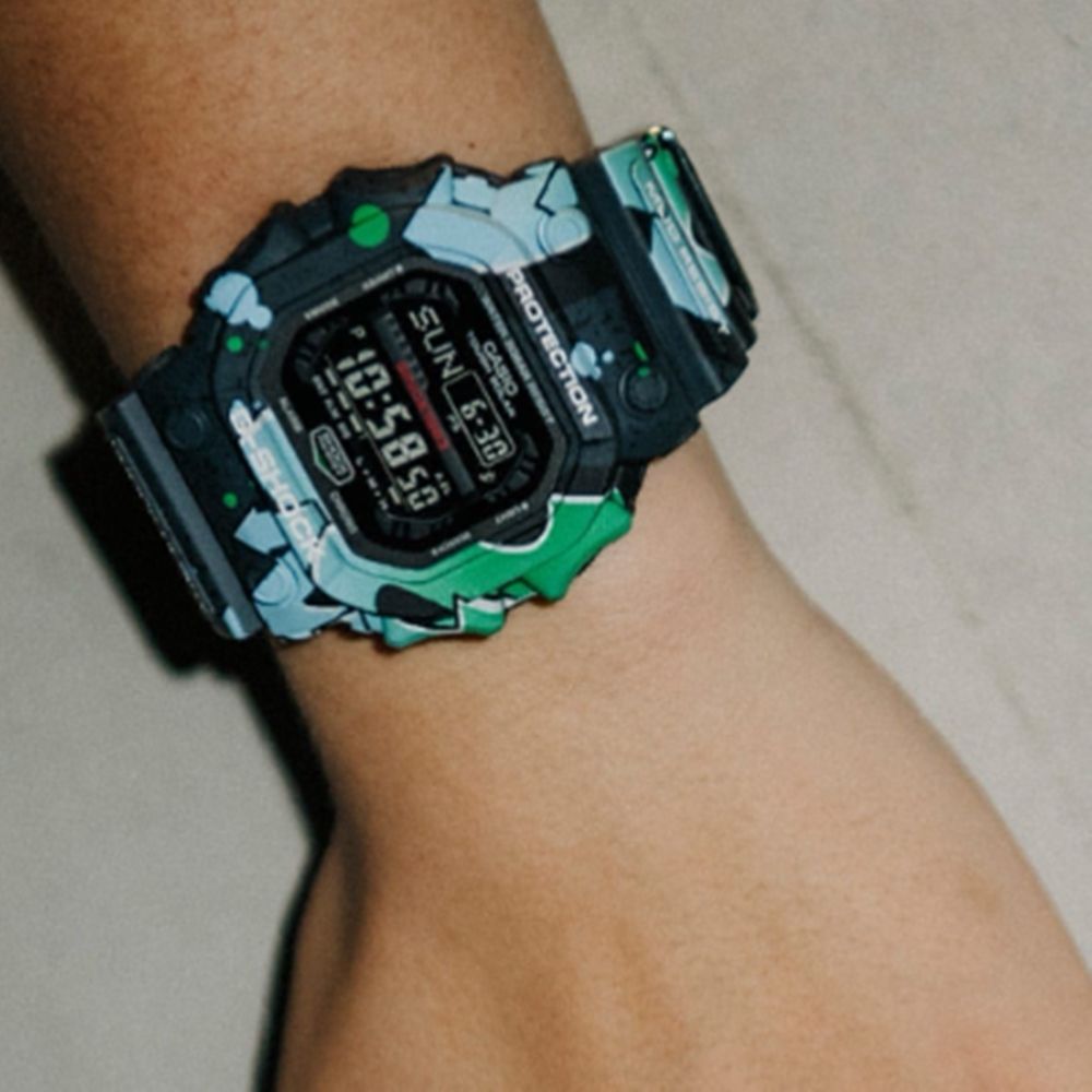 CASIO 卡西歐 G-SHOCK 塗鴉藝術 街頭原創 太陽能電力 GX-56SS-1_53.6mm