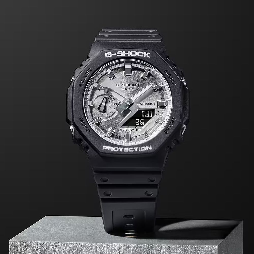 CASIO 卡西歐G-SHOCK 2100八角金屬光手錶(GA-2100SB-1A) - PChome 24h購物