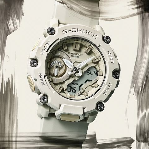熱銷品牌▼日系手錶CASIO 卡西歐 G-SHOCK 大自然色系手錶 GA-2200NC-7A