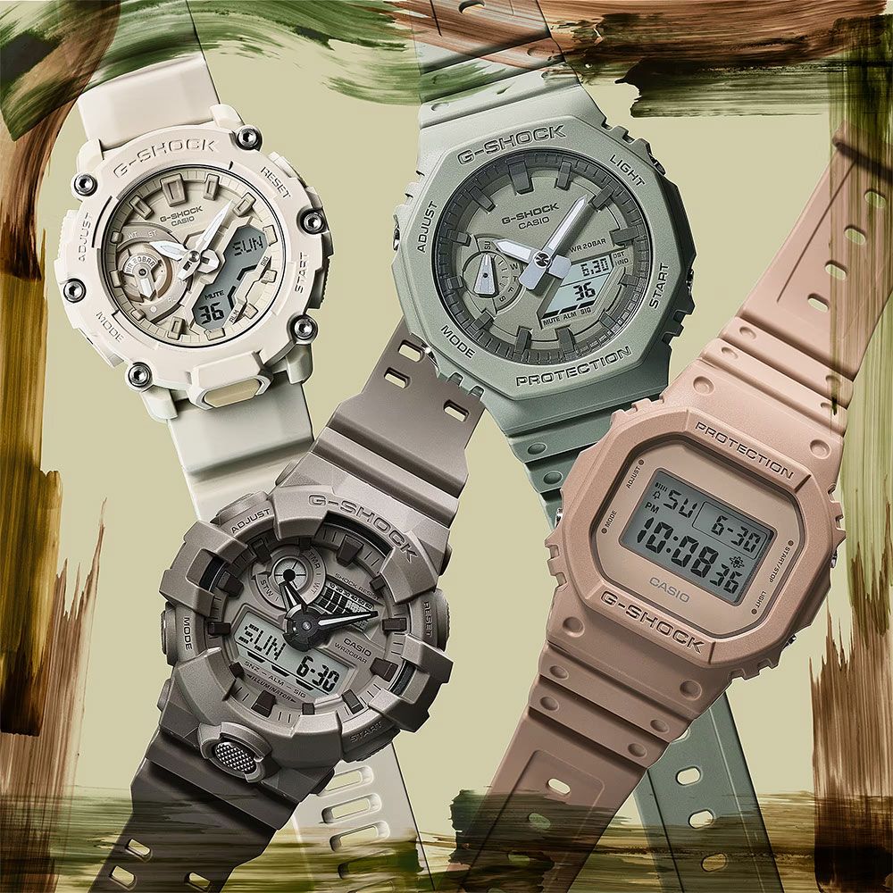 g-shock 新品珍色！-