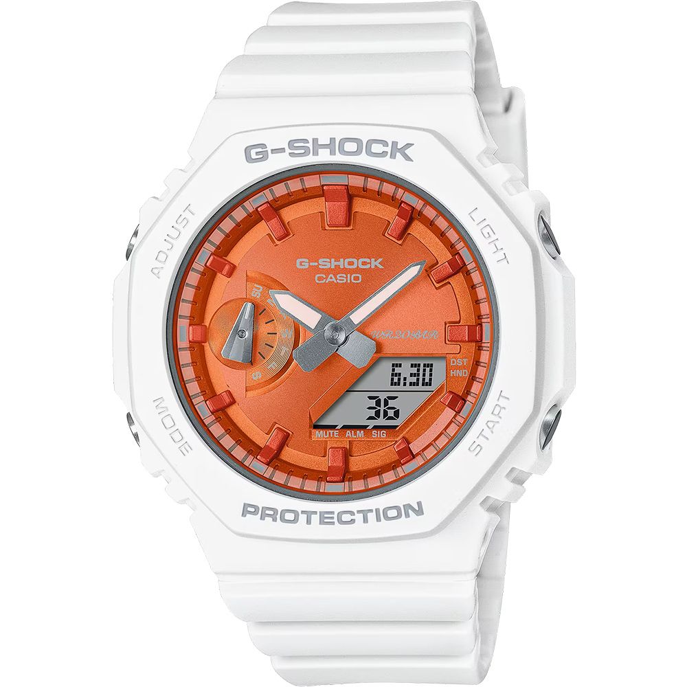 JUSTMODEG-SHOCKG-SHOCKCASIOMUTE ALM SIG DSTHNDPROTECTIONLIGHTSTART