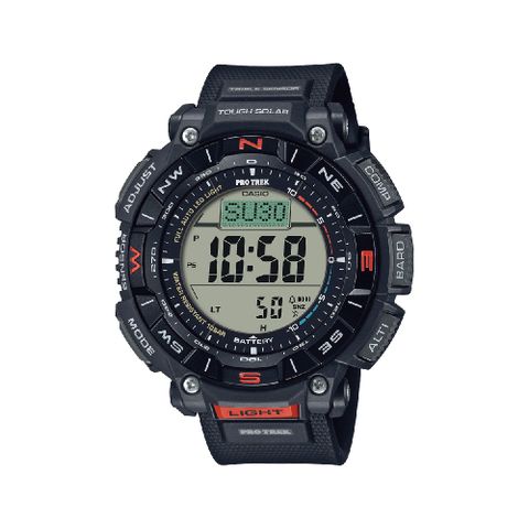 CASIO 卡西歐 PROTREK 多功能太陽能登山錶- PRG-340-1