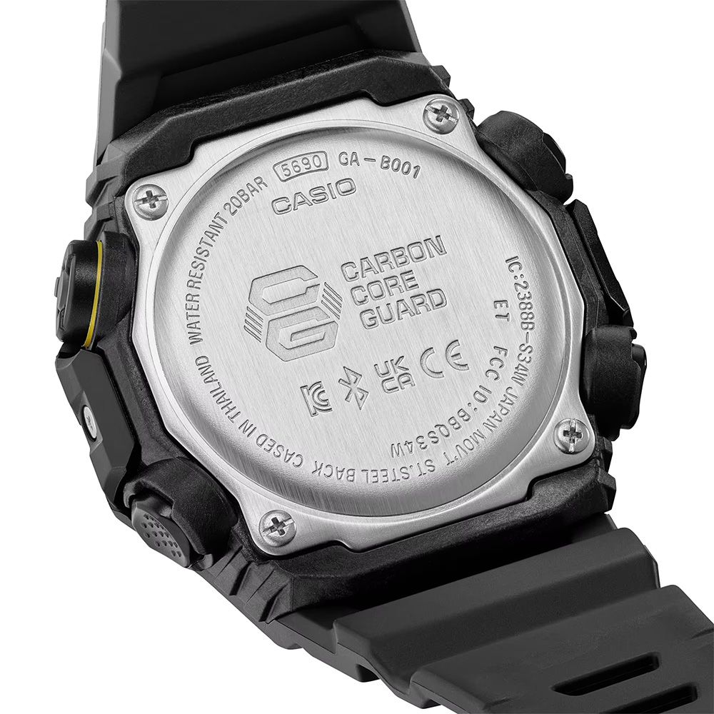 CASIO 卡西歐   G-SHOCK 藍牙碳纖維核心防護手錶 GA-B001CY-1A