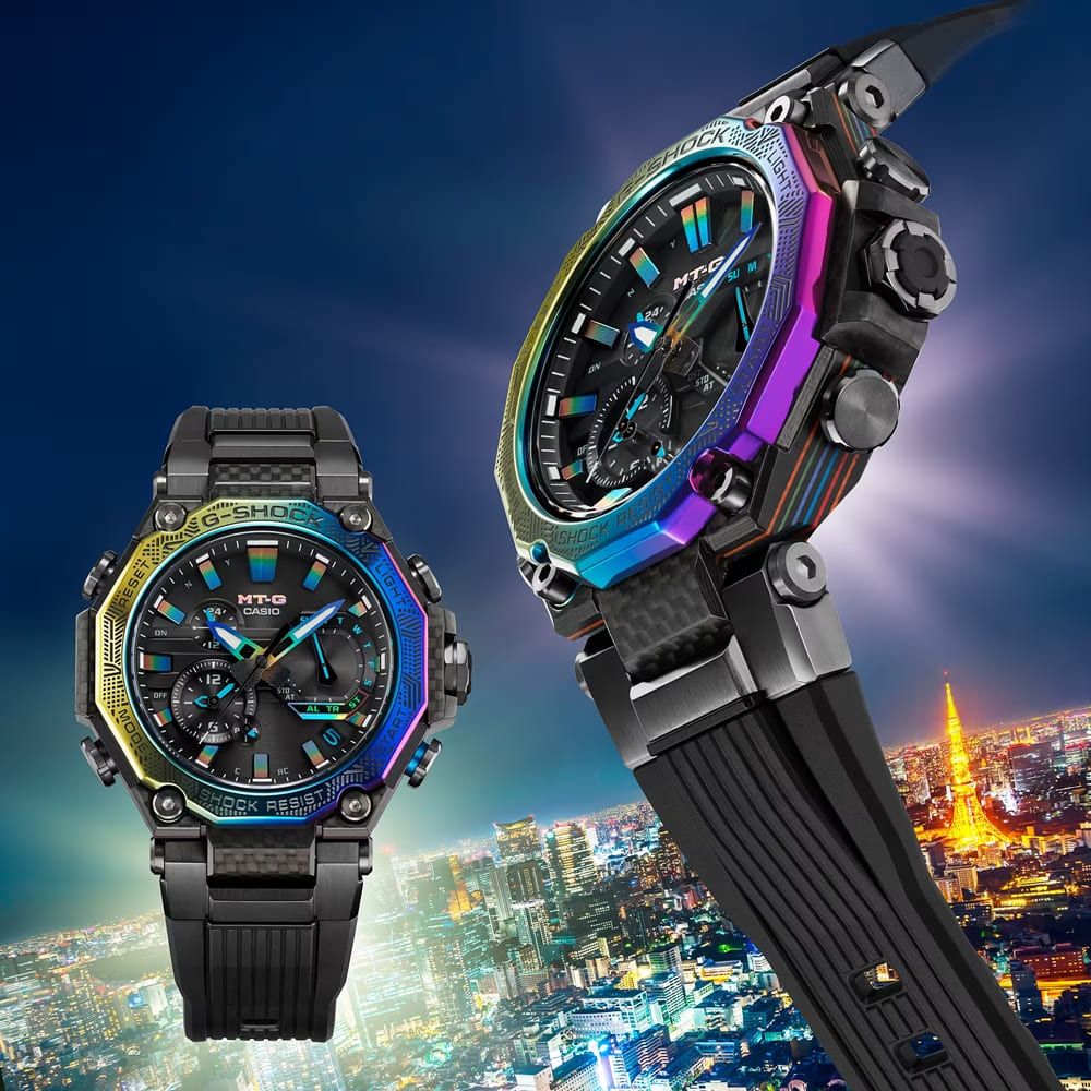 CASIO 卡西歐】G-SHOCK 日本製造電波太陽能電力都會夜光MTG-B2000YR