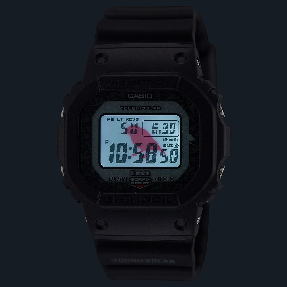 CASIO 卡西歐 G-SHOCK 限量聯名 達爾文雀 藍牙 電波 太陽能電力 GW-B5600CD-1A3_42.8mm