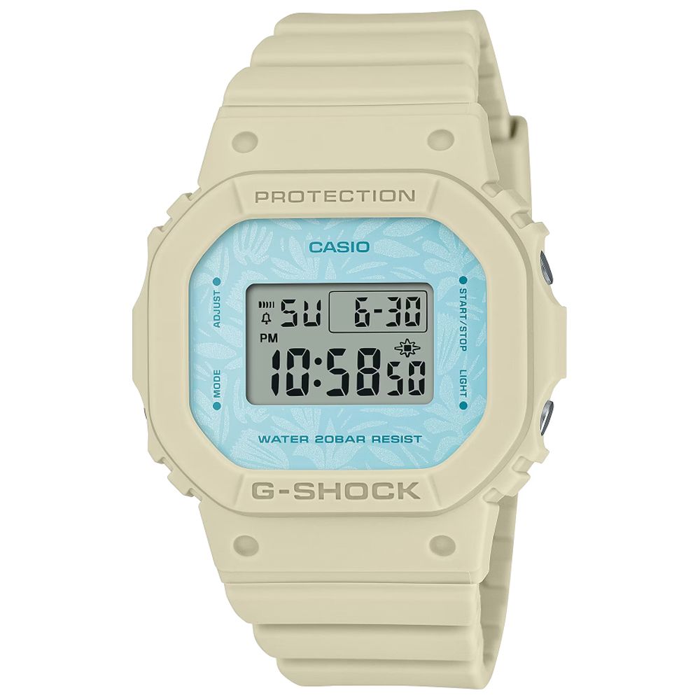 CASIO 卡西歐 G-SHOCK 大地色調 植物設計 電子腕錶 禮物推薦 送禮首選 GMD-S5600NC-9