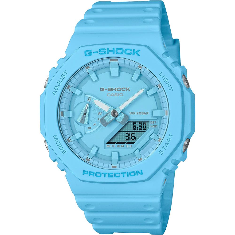 CASIO 卡西歐   G-SHOCK 單色美學 農家橡樹八角手錶 GA-2100-2A2