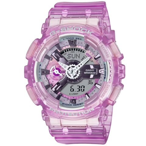 ▶新品到貨◀CASIO卡西歐 G-SHOCK 虛擬科幻 雙顯腕錶 禮物推薦 畢業禮物 GMA-S110VW-4A