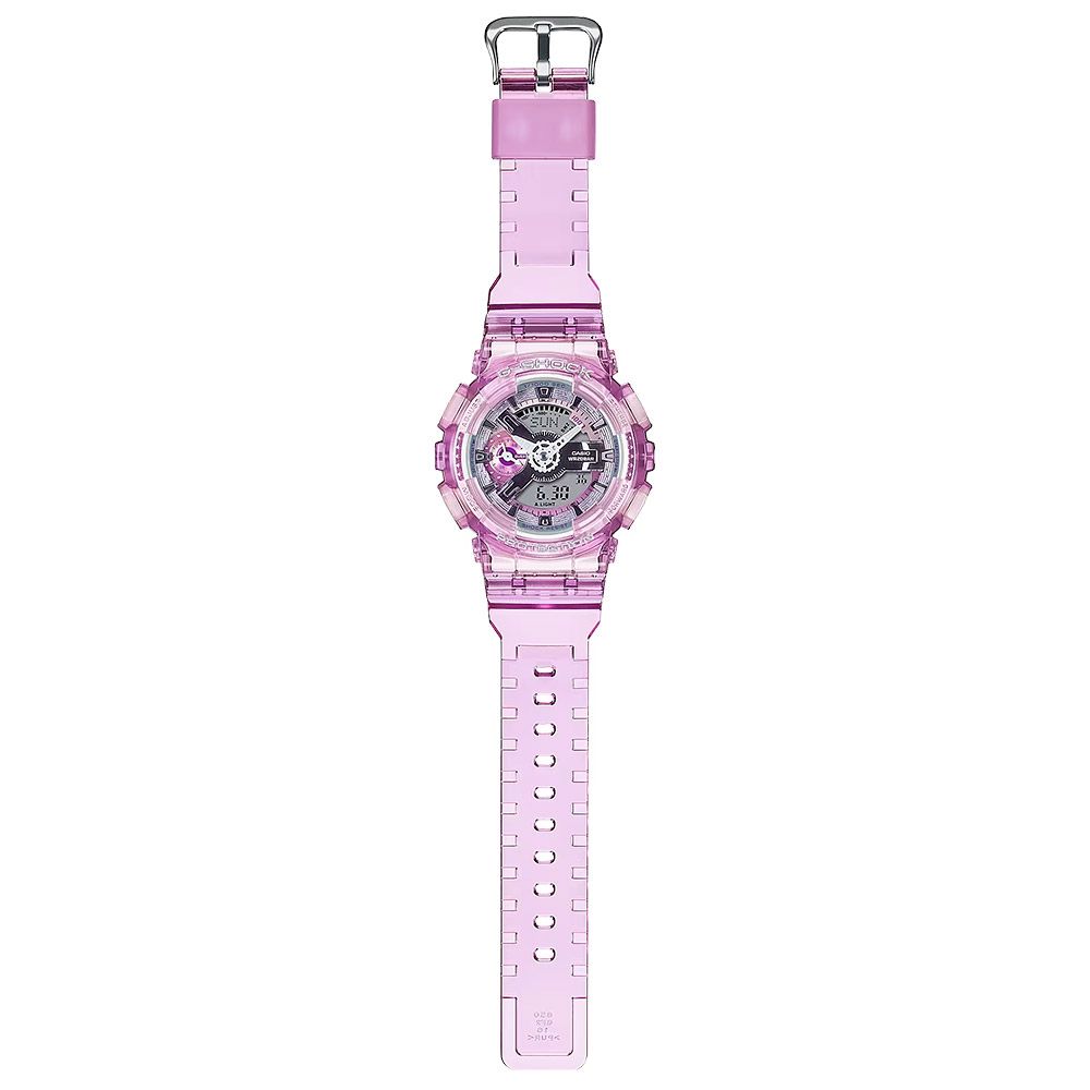 CASIO 卡西歐   G-SHOCK 未來系列 半透明女錶手錶 GMA-S110VW-4A