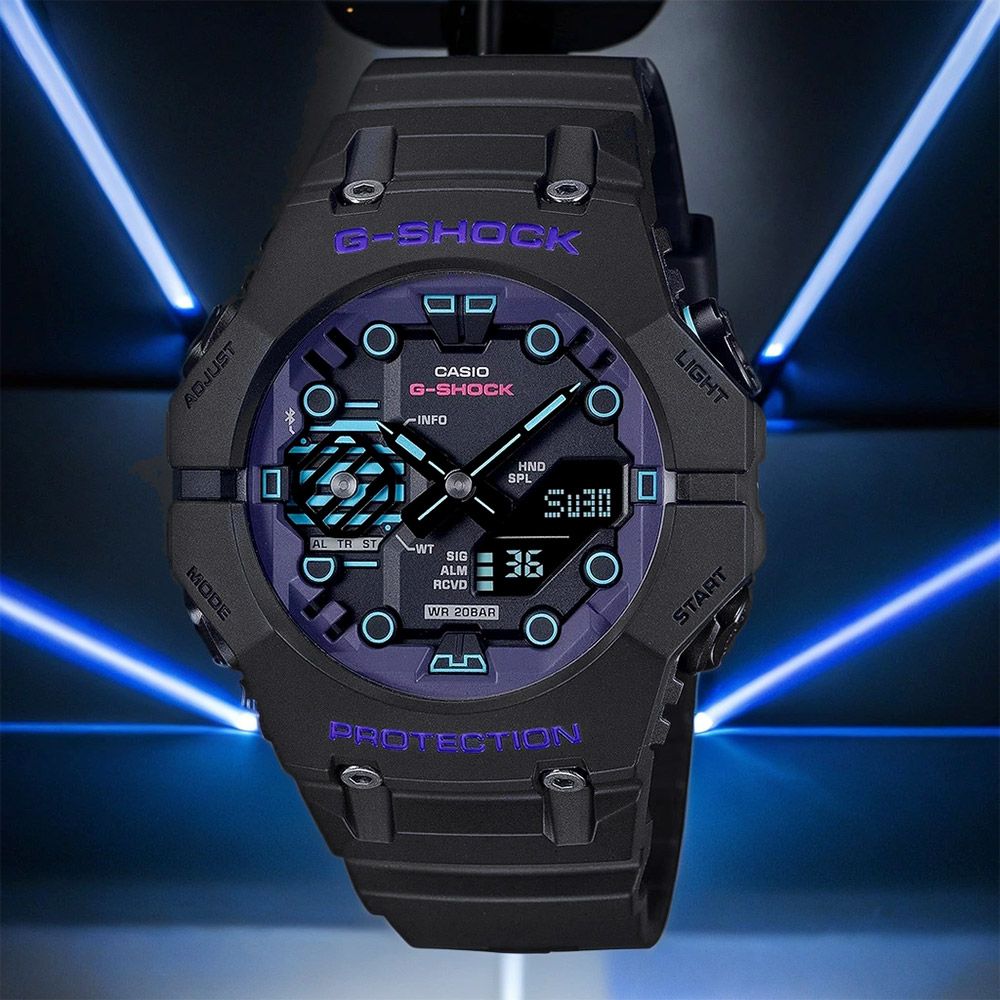 CASIO 卡西歐   G-SHOCK 科幻系列 藍芽手錶 GA-B001CBR-1A