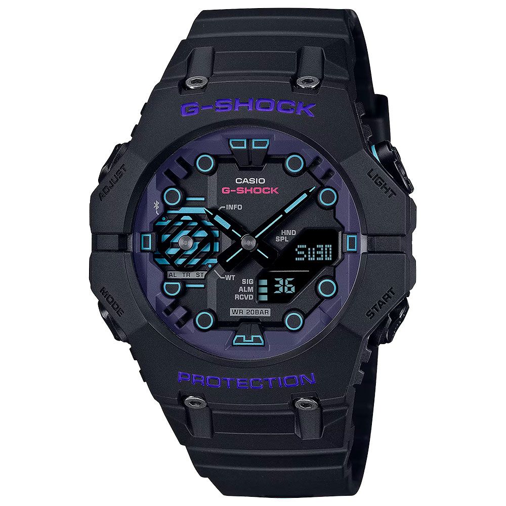 CASIO 卡西歐   G-SHOCK 科幻系列 藍芽手錶 GA-B001CBR-1A