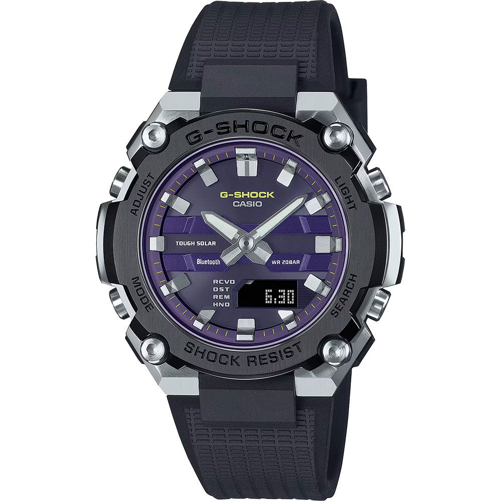 CASIO 卡西歐   G-SHOCK 纖薄太陽能藍芽手錶 GST-B600A-1A6