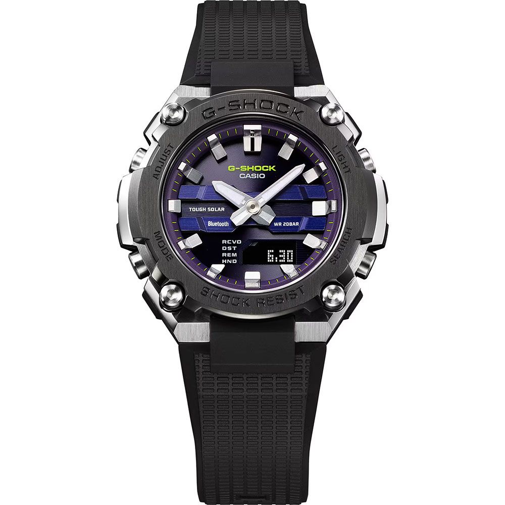 CASIO 卡西歐   G-SHOCK 纖薄太陽能藍芽手錶 GST-B600A-1A6