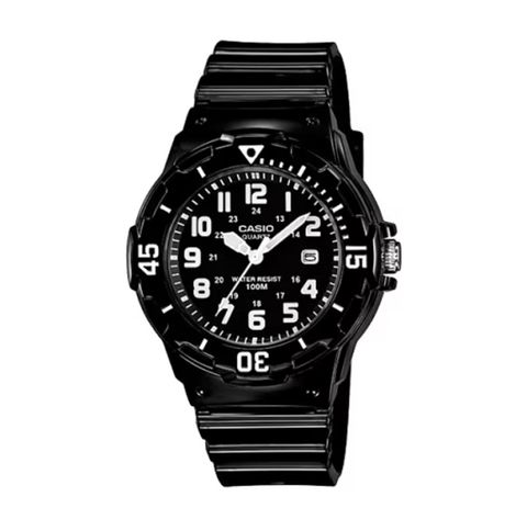 【CASIO 卡西歐】簡約運動指針腕錶-經典黑/LRW-200H-1BV/台灣總代理公司貨享一年保固