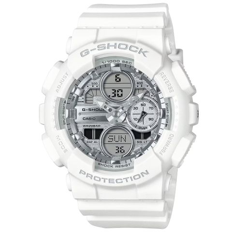 CASIO 卡西歐 G-SHOCK 夏日海濱 雙顯腕錶 禮物推薦 送禮首選 GMA-S140VA-7A