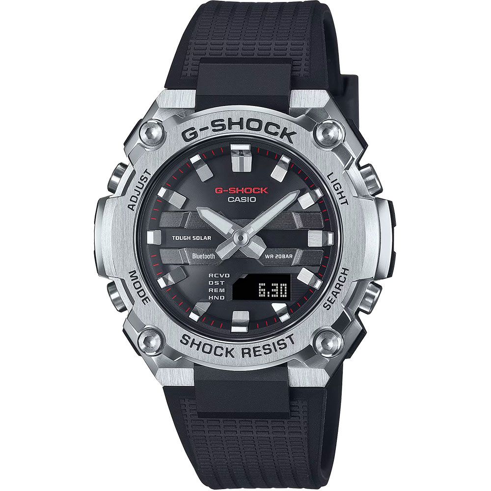 CASIO 卡西歐   G-SHOCK 纖薄太陽能藍芽手錶 GST-B600-1A