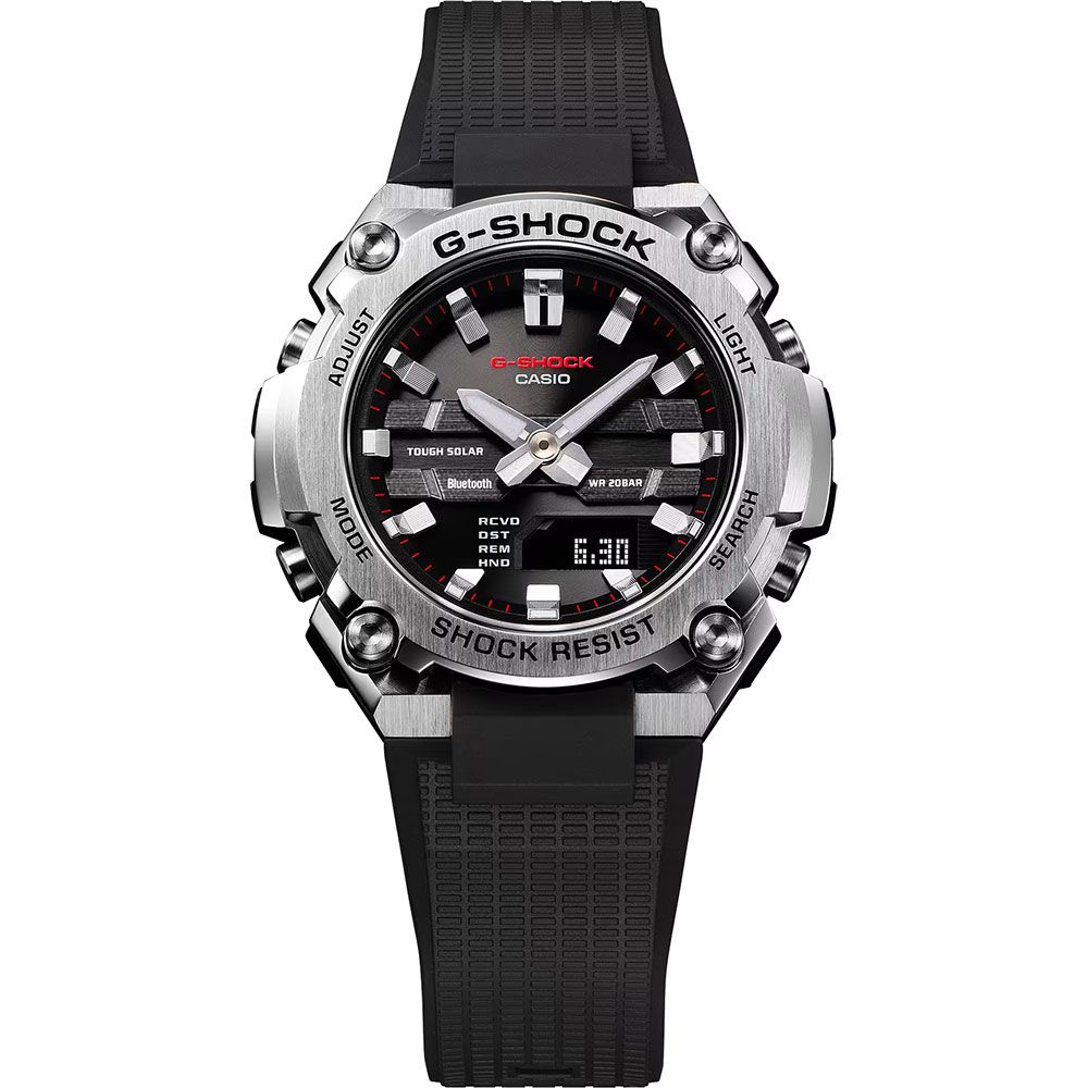 CASIO 卡西歐   G-SHOCK 纖薄太陽能藍芽手錶 GST-B600-1A