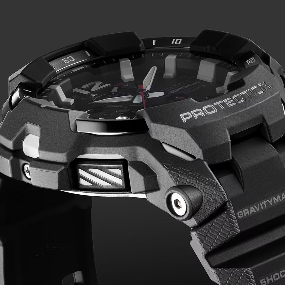 CASIO 卡西歐 G-SHOCK 藍牙 飛行錶 碳纖維防護 經典黑 GR-B300-1A_54.7mm