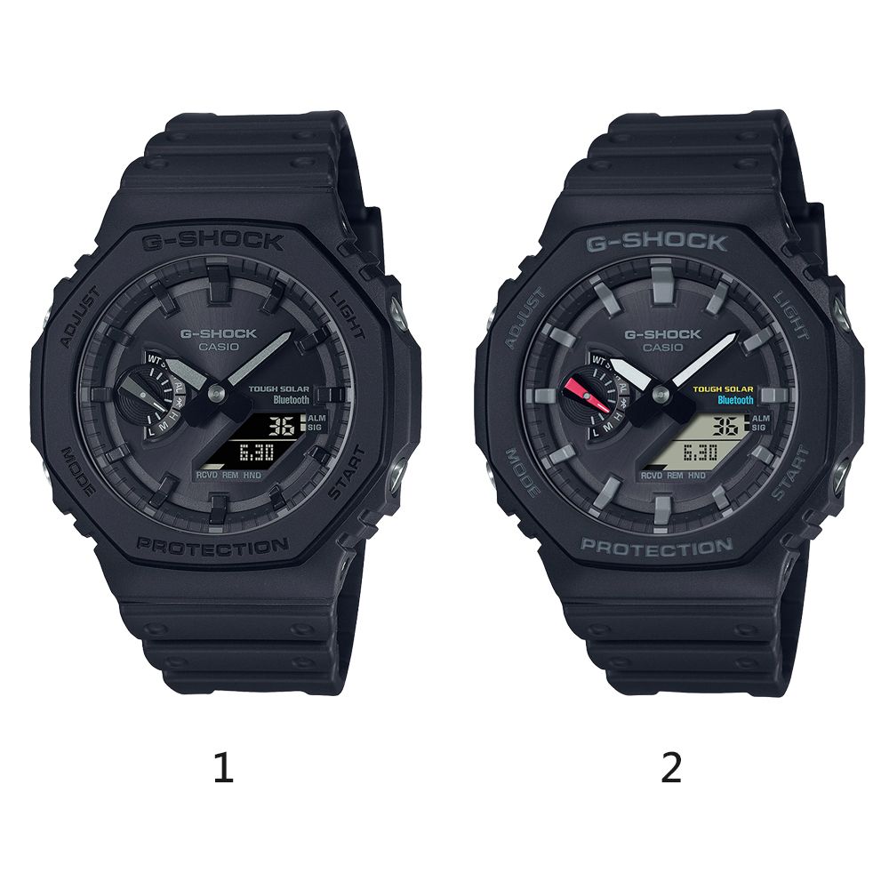 CASIO 卡西歐 G-SHOCK 太陽能藍芽八角造型計時錶 GA-B2100系列 (多款任選)