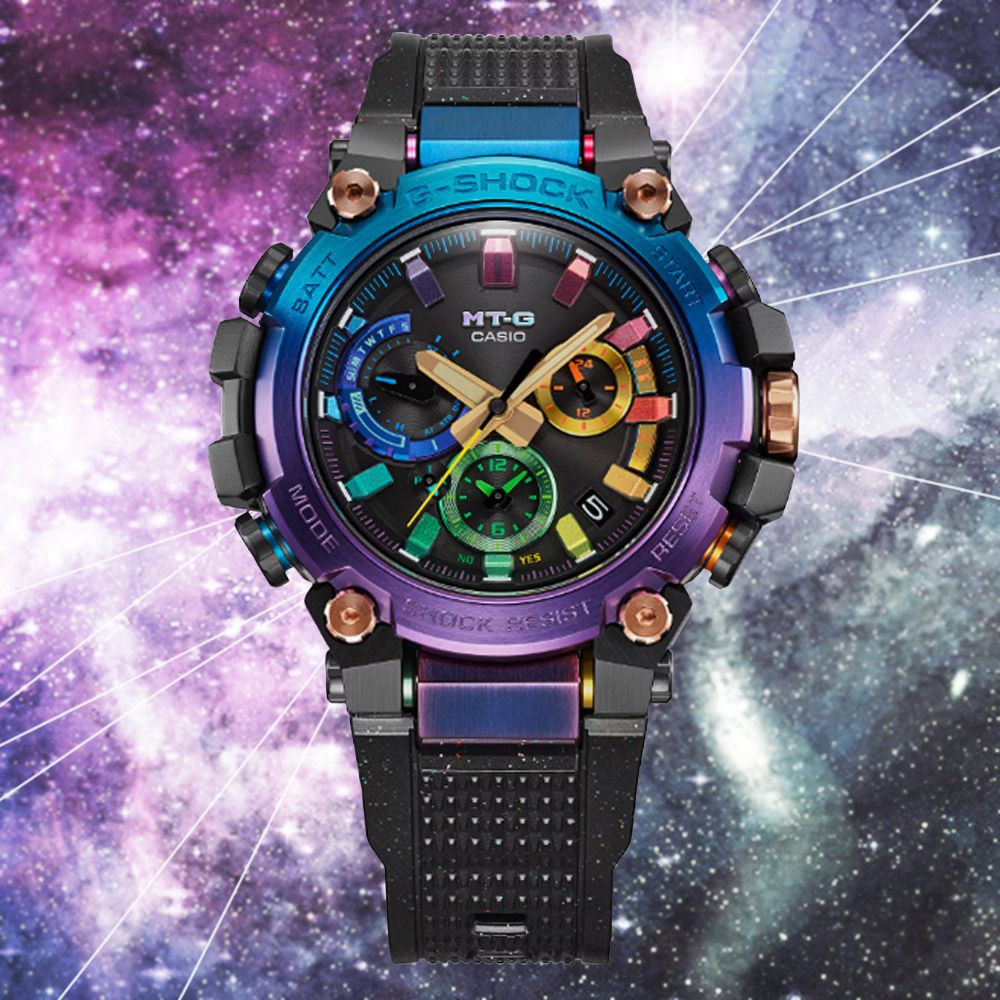 CASIO 卡西歐   G-SHOCK MTG 浩瀚星空銀河 太陽能智慧藍芽電波錶 MTG-B3000DN-1A