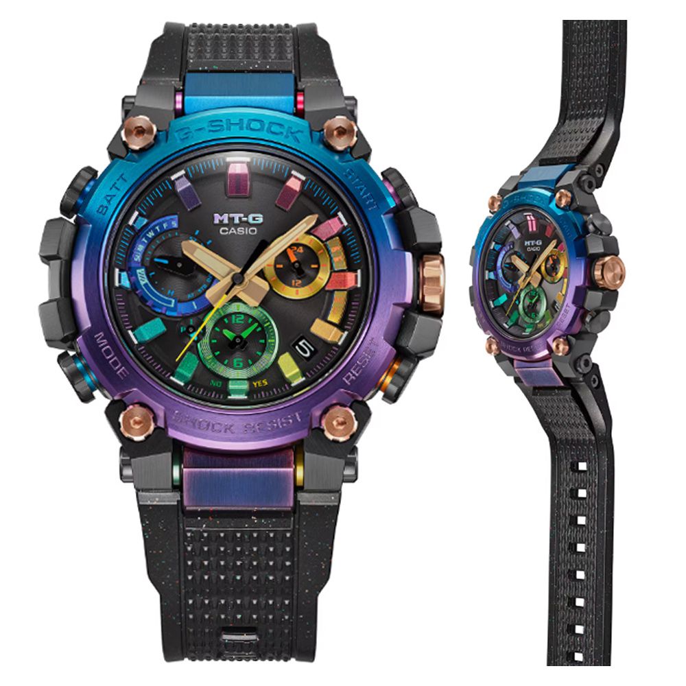 CASIO 卡西歐   G-SHOCK MTG 浩瀚星空銀河 太陽能智慧藍芽電波錶 MTG-B3000DN-1A