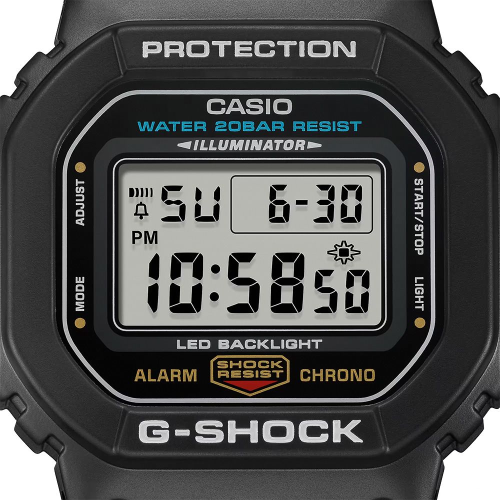 CASIO 卡西歐 G-SHOCK 經典DW-5600系列電子錶 DW-5600UE-1