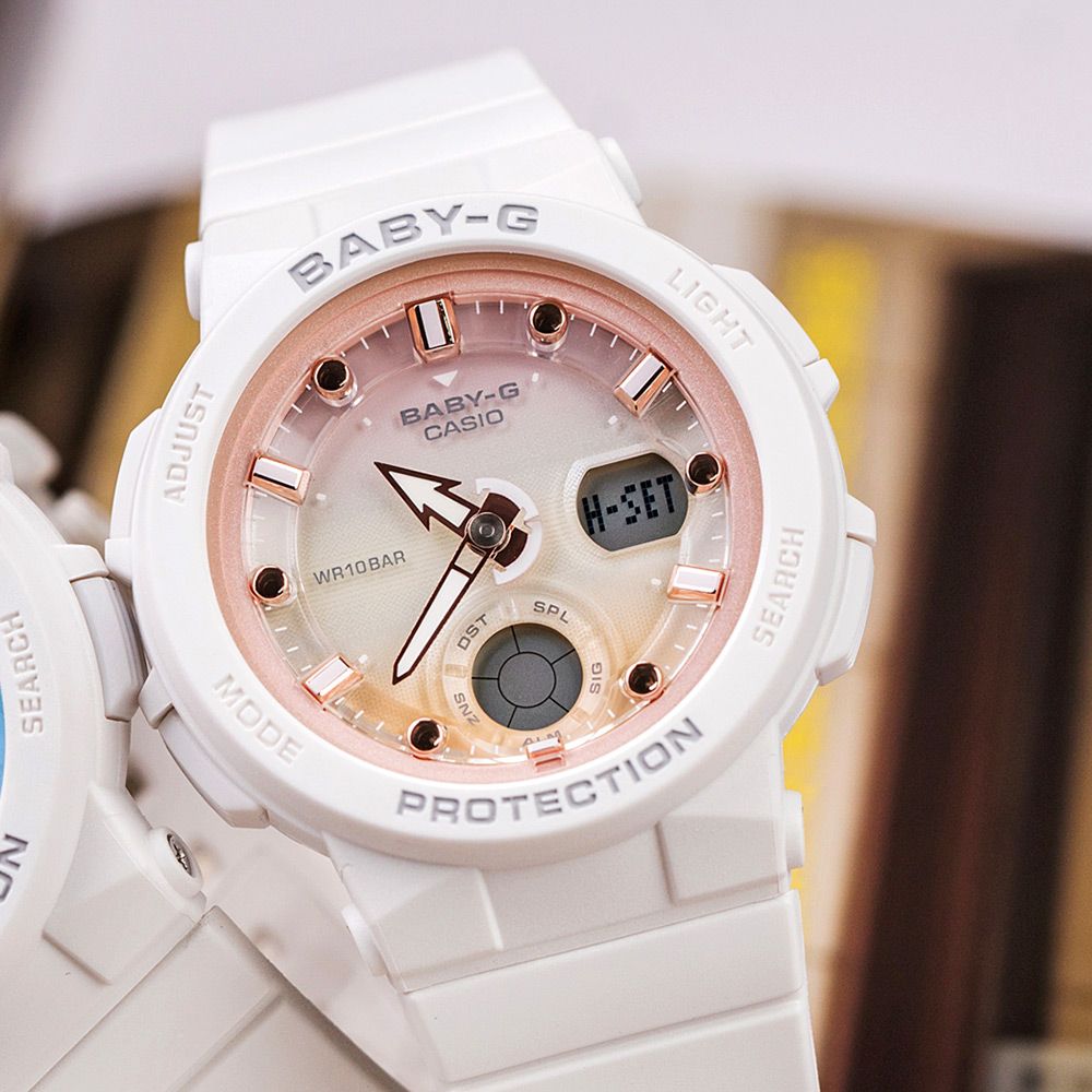 CASIO 卡西歐 BABY-G 陽光海洋風格 BGA-250-7A2 休閒運動腕錶 BGA-250-7A2DR