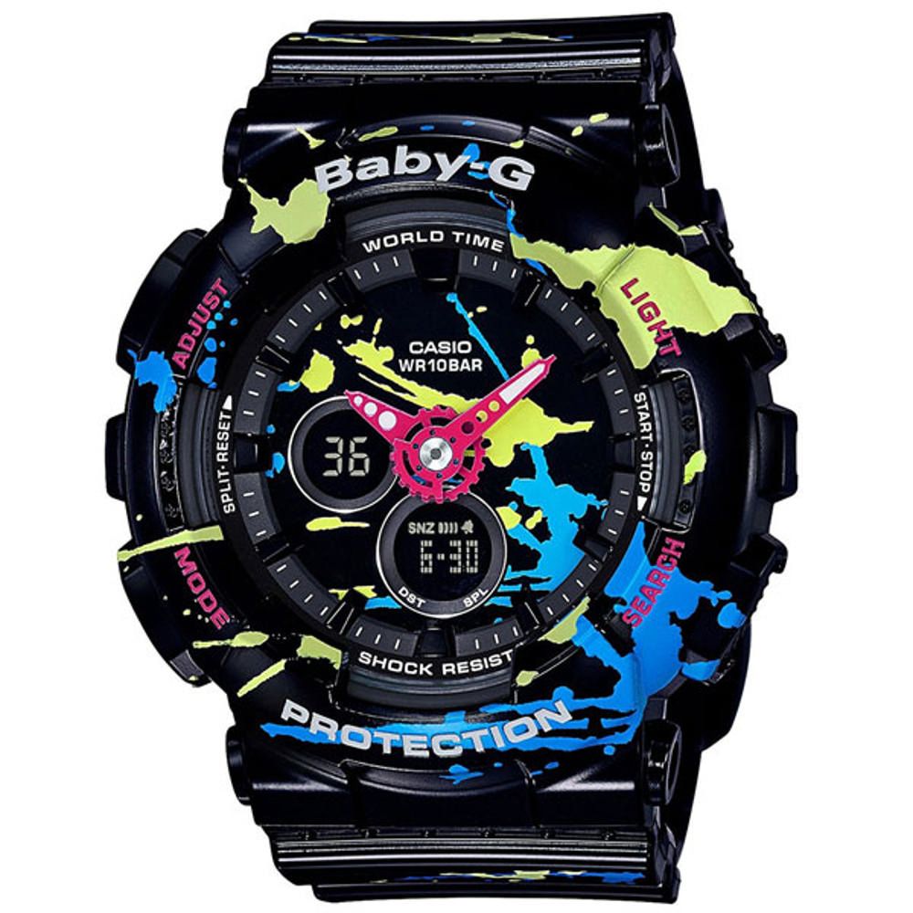 CASIO 卡西歐  Baby-G 耀眼亮彩甜心運動休閒腕錶-BA-120SPL-1ADR