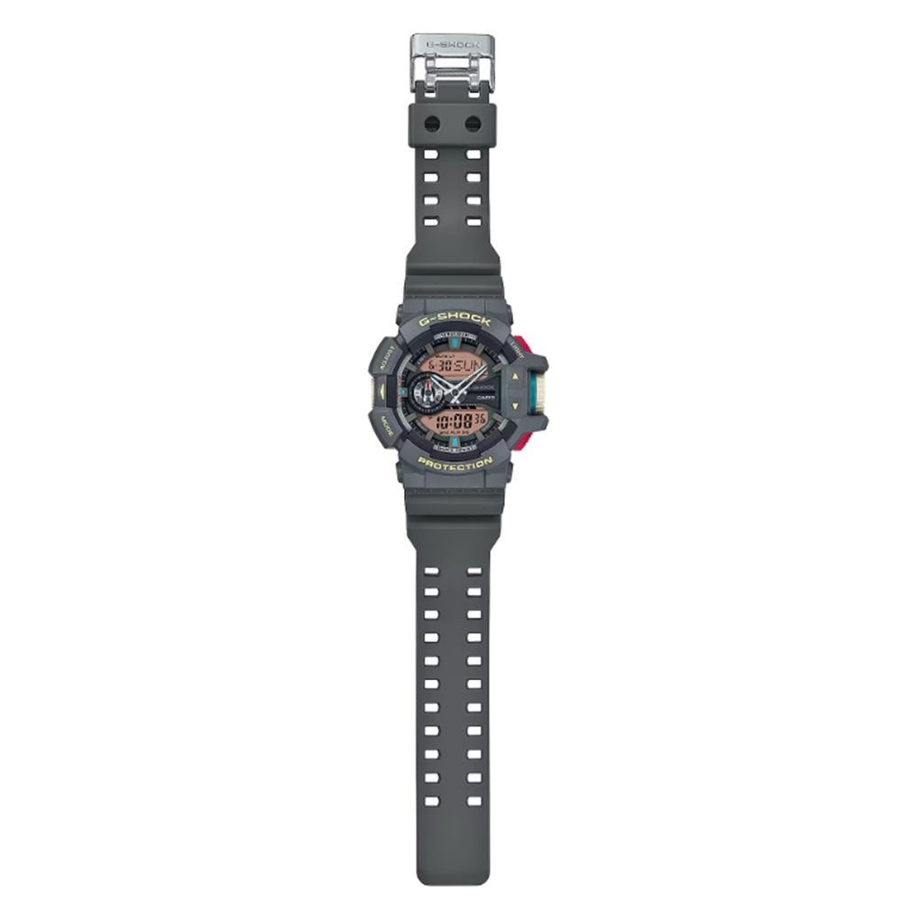 CASIO 卡西歐 G-SHOCK 復古時尚 經典重返 復刻深灰 GA-400PC-8A_51.9mm