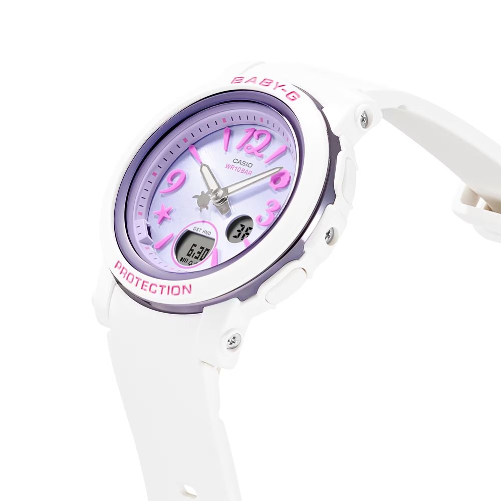 CASIO 卡西歐 BABY-G 熱帶海洋 多彩繽紛 海星粉紫 BGA-290US-6A_41.5mm