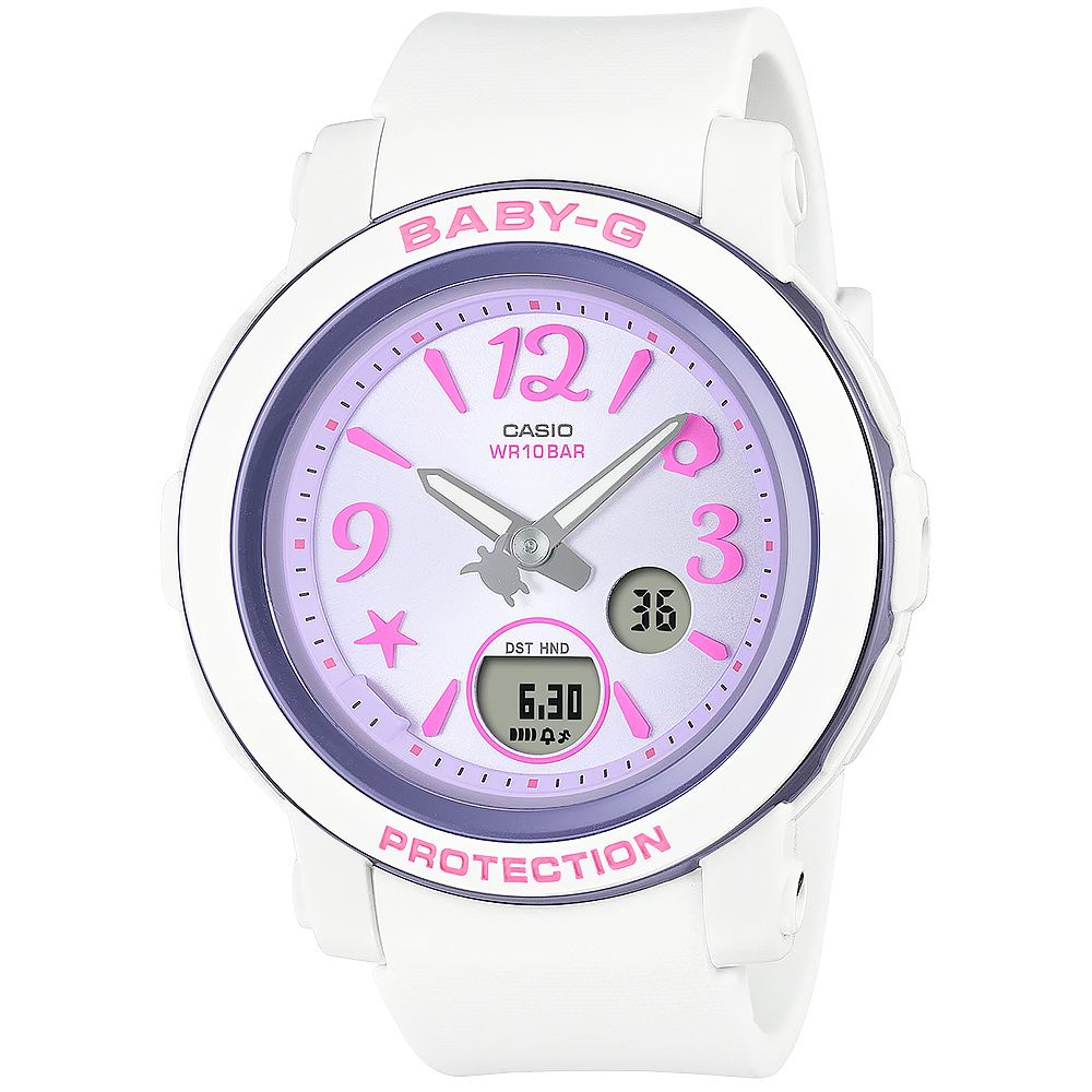 CASIO 卡西歐   BABY-G 愛海洋小海龜雙顯女錶 BGA-290US-6A